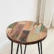preview thumbnail 40 of 80, Greenage Reclaimed Wood End Table Living Room Night Stand Use