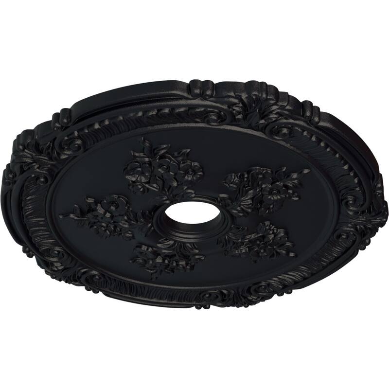 26"OD x 3 3/4"ID x 1 1/2"P Attica with Rose Ceiling Medallion