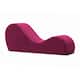 Avana Yoga Chaise Lounge Chair - Red