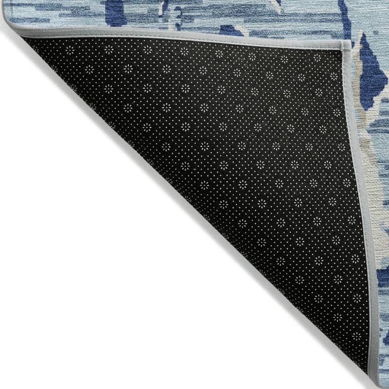 HomeRoots Striped Transitional Rectangle Outdoor Rug