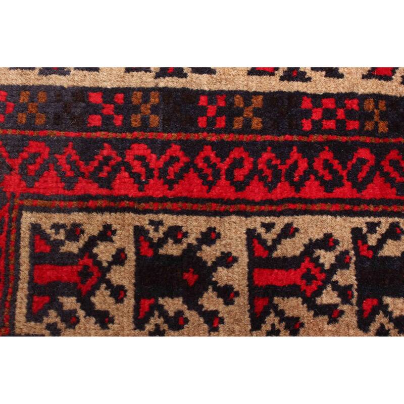 ECARPETGALLERY Hand-knotted Teimani Tan Wool Rug - 2'10 x 4'11