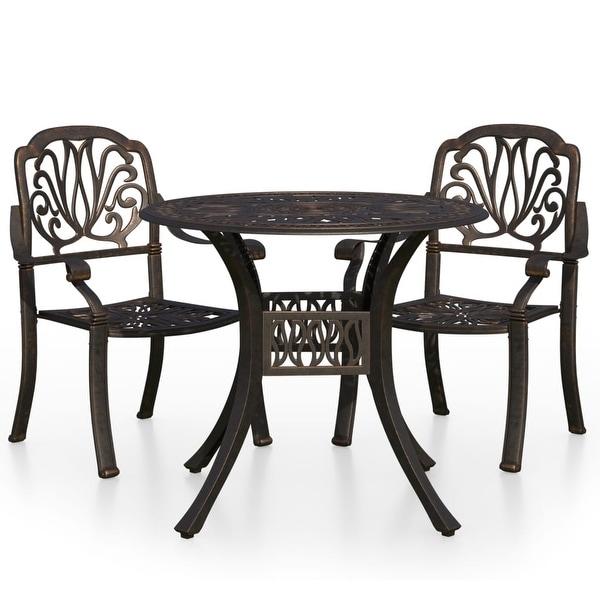 Bronze hotsell bistro set