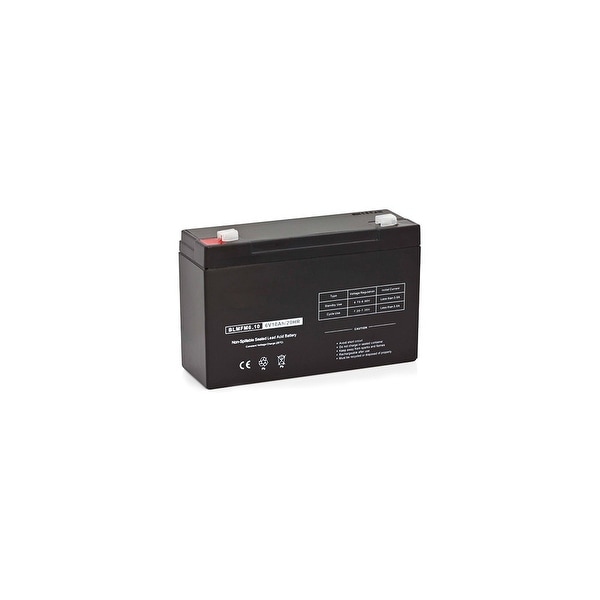 Replacement AGM SLA Battery 6V-10AH Single Pack Replacement AGM SLA Battery