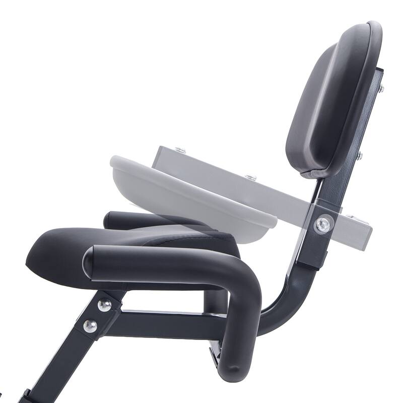 Folding Exercise Bike, Fitness Upright and Recumbent X-Bike with 10-Level Adjustable Resistance - N/A