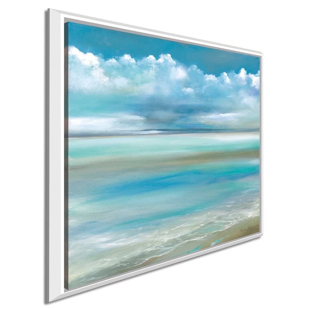 "Tranquility" by The Sea II" by Manning Print on Floating Canvas