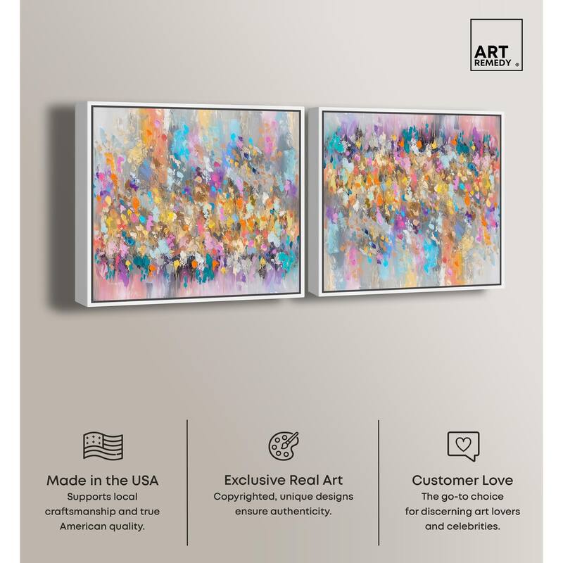 Crystalline Depths I Canvas by Art Remedy