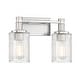 preview thumbnail 4 of 7, Savoy House 8-1102-2 Concord 2 Light 15" Wide Vanity Light