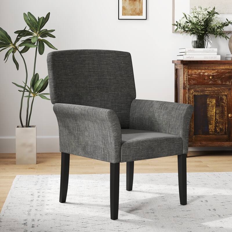 Ergonomic Executive Armchair with Soft Velvet and Rubber Wood Legs