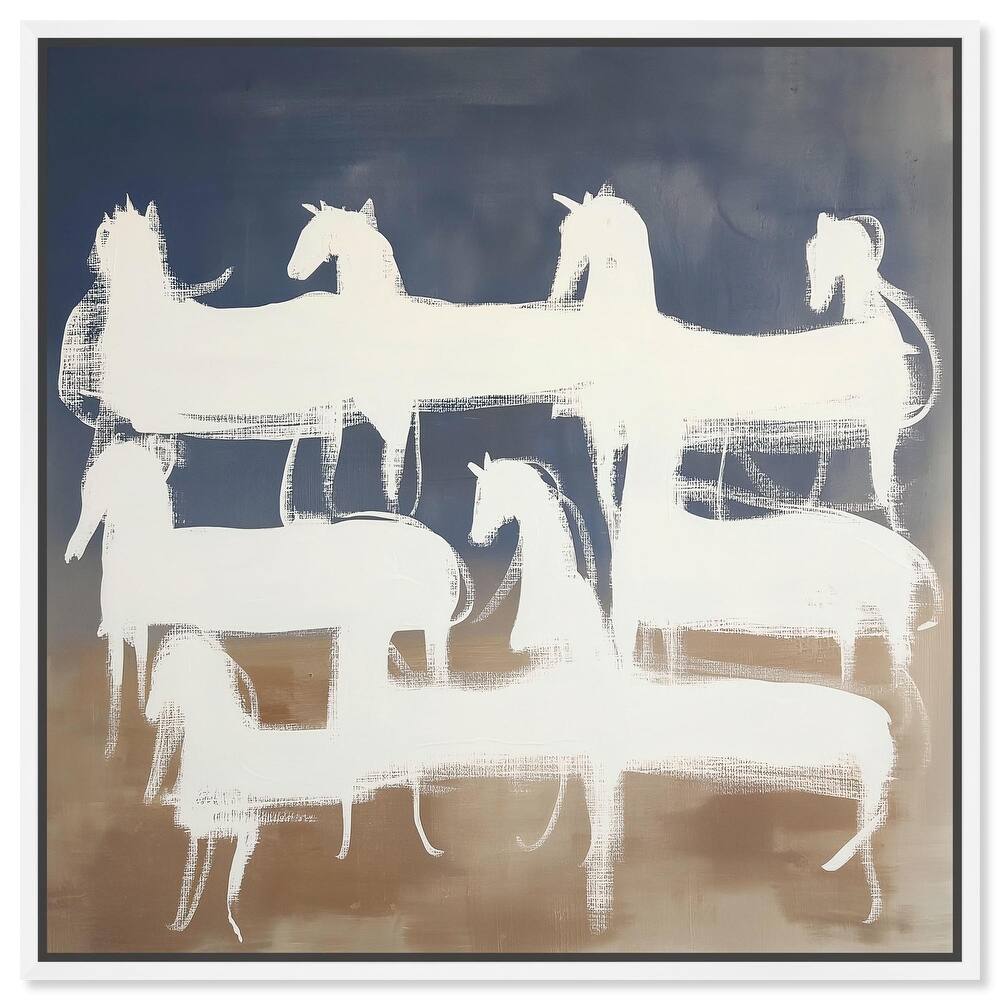 Phantom Herd Canvas by Art Remedy