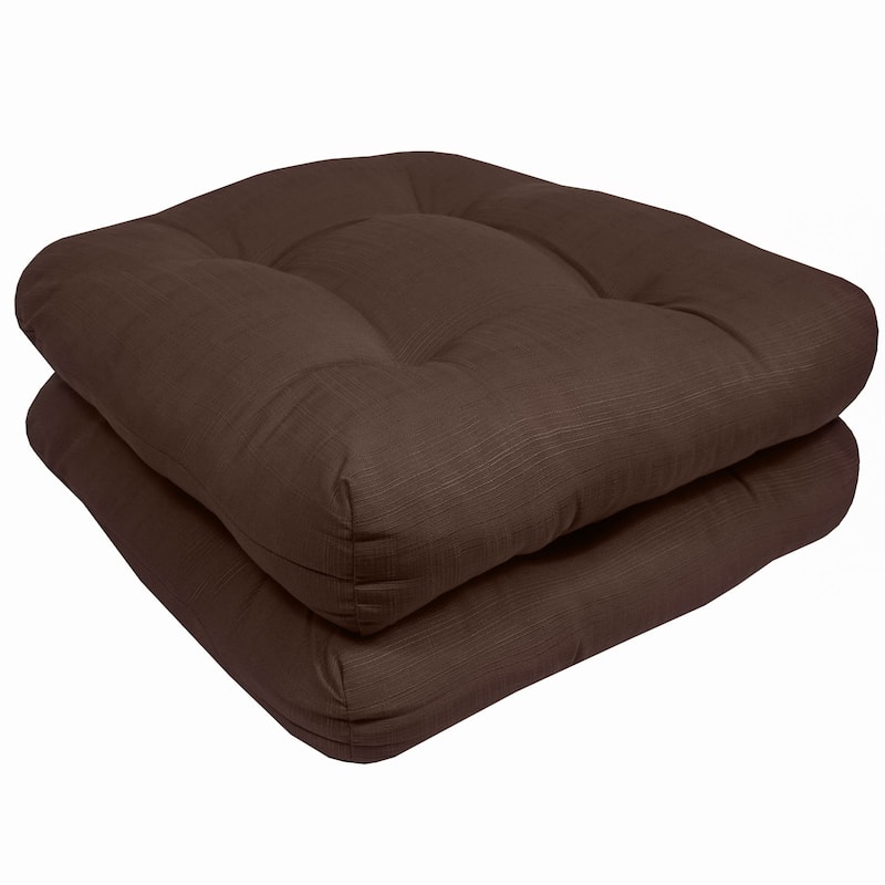 Indoor-Outdoor Reversible Patio Seat Cushion