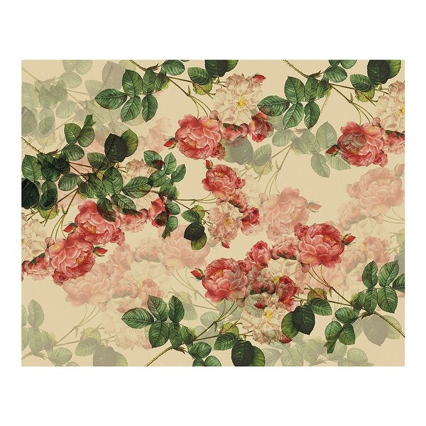 Shop Vintage Botanic Wall Mural - 94in x 118in x 0.025in - On Sale