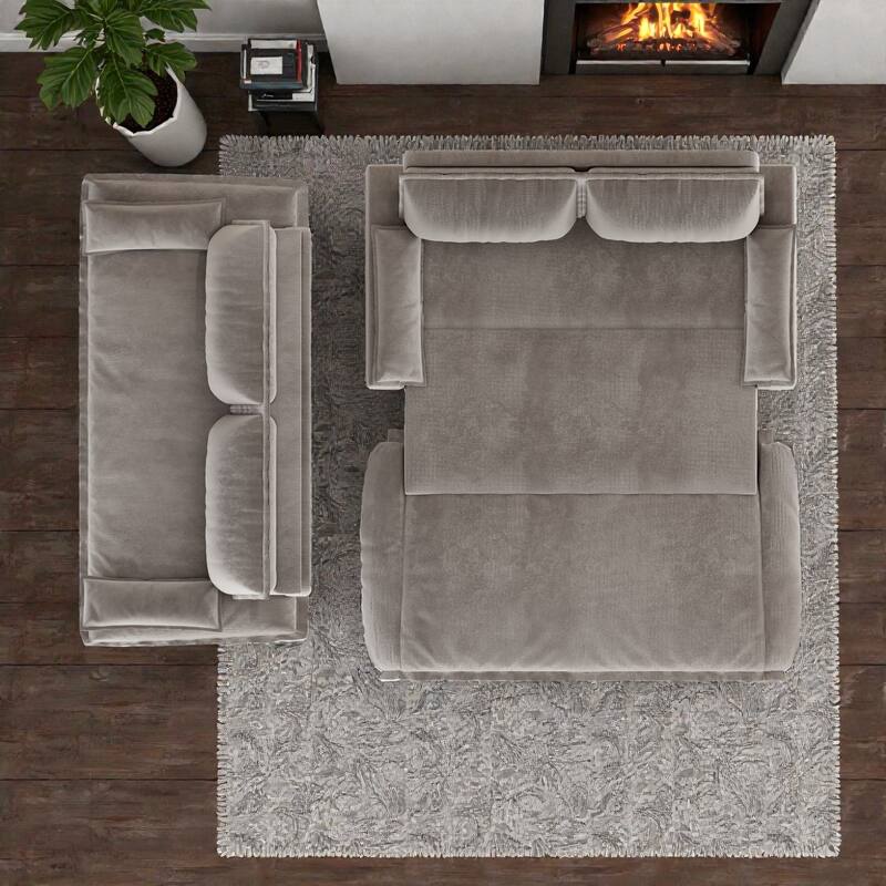 73.2" Pull Out Sofa Bed, 3-in-1 Convertible Queen Sleeper Sofa, Velvet Loveseat Couch for Living Room Bedroom