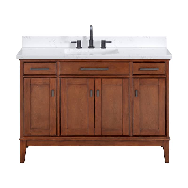 Avanity MADISON-VS49-E Madison 48" Free Standing Single Basin Vanity - Tobacco