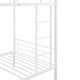 preview thumbnail 39 of 46, Contemporary Twin over Twin Metal Bunk Bed with Solid Stability, Save Space or Split Into 2 Beds, Crafted for Safety, Black