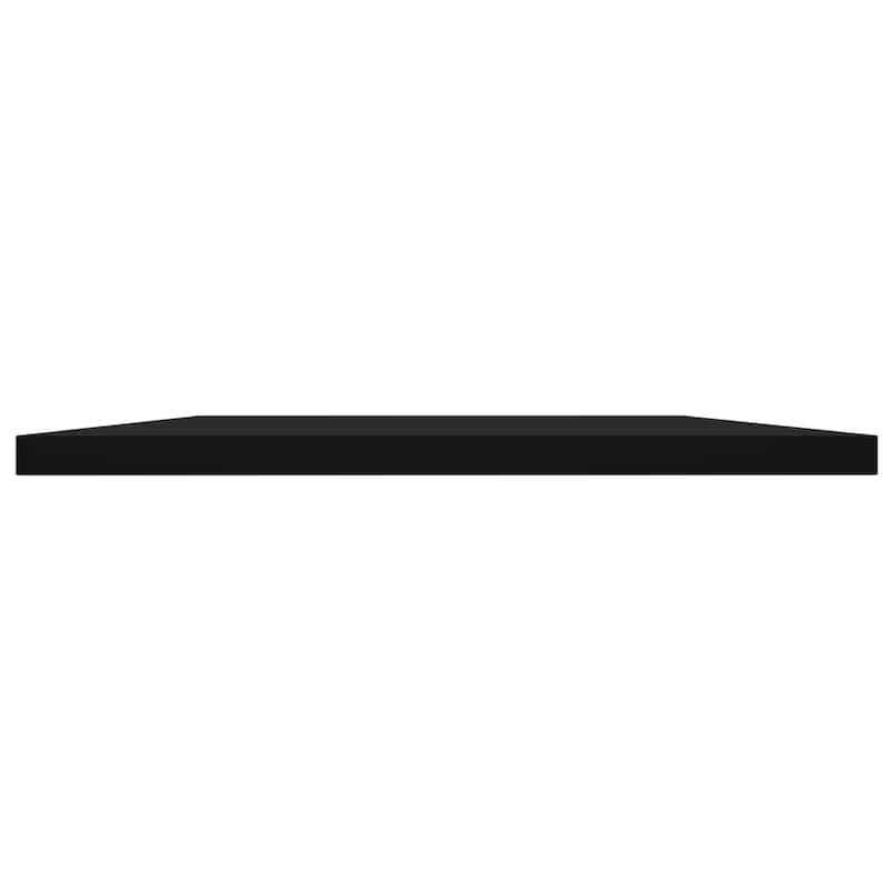 vidaXL Bookshelf Boards 8 pcs Black 15.7"x15.7"x0.6" Chipboard