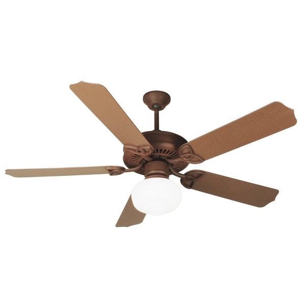 Craftmade K11152 Indoor Outdoor Patio 52in 5 Blade Craftmade K11152 Indoor Outdoor Patio 52in 5 Blade Ceiling Fan Rustic Iron N A Free Shipping Today 14332627