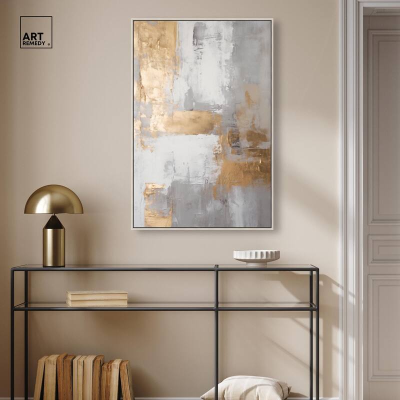 Woven Reminiscence IV Canvas by Art Remedy