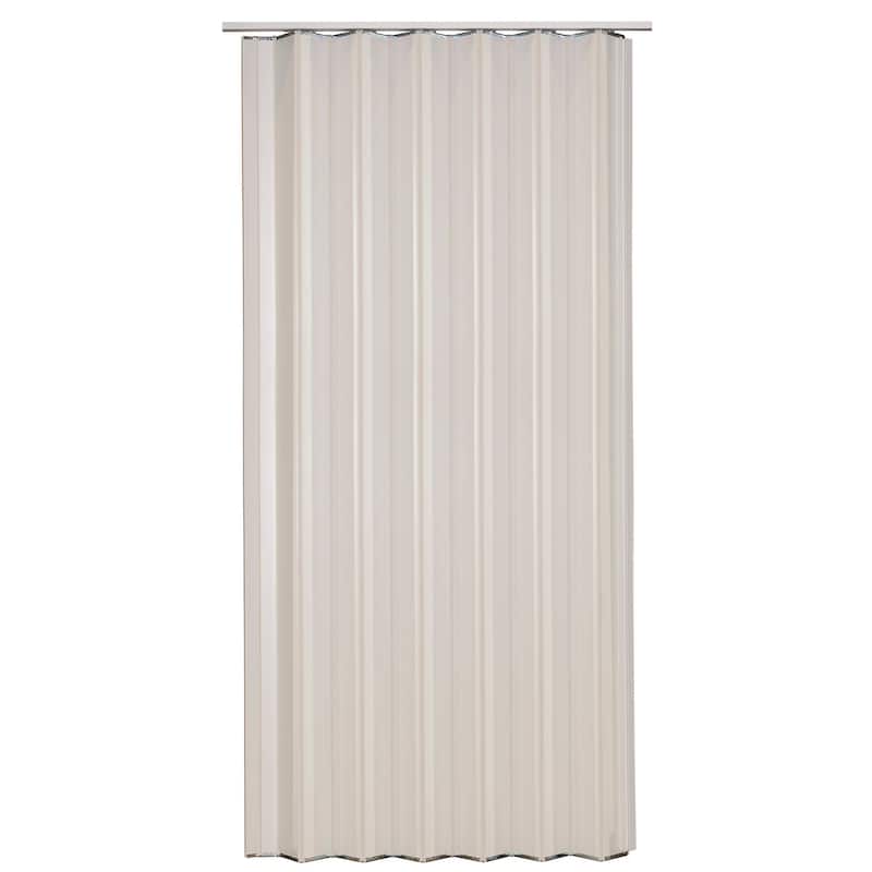 Spectrum Woodshire White MDF 48-inch x 96-inch Folding Door
