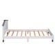 preview thumbnail 5 of 10, Twin Size Wood Platform Bed with House-Shaped Headboard