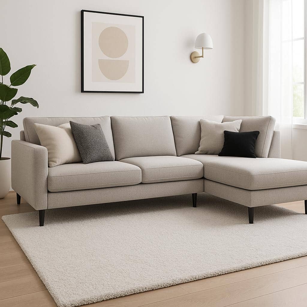 HomeRoots Solid Color Transitional Rectangle Area Rug - 118.00 in. x 94.00 in. x 1.00 in.