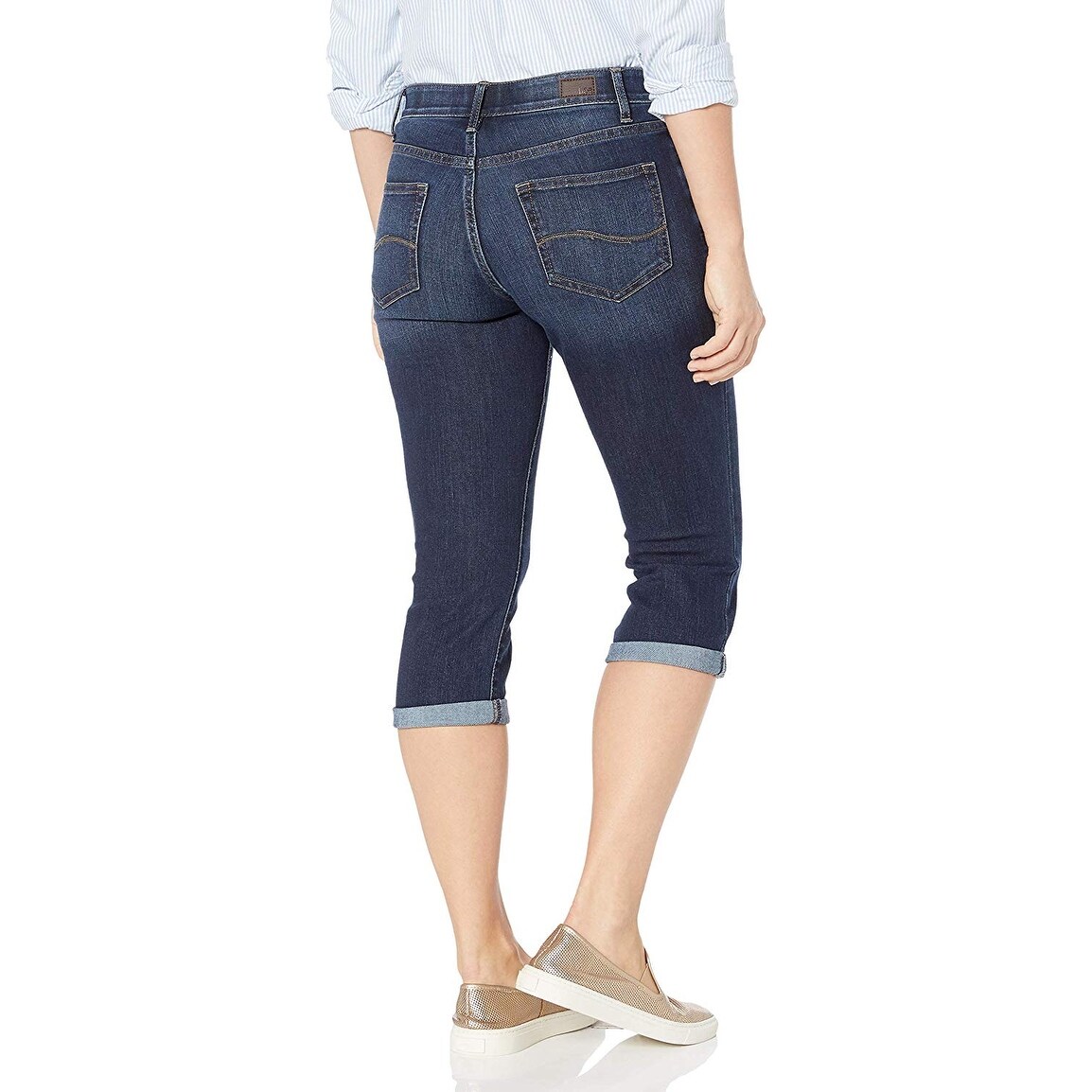 lee flex motion capri jeans