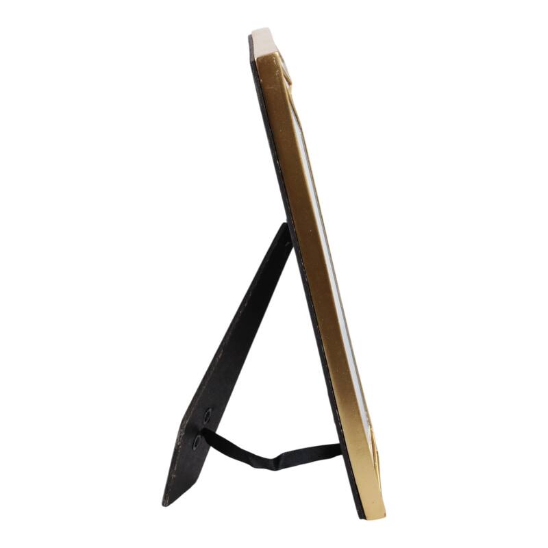 Polyresin Decorative Geometric Border Photo Frame Modern Accent Design