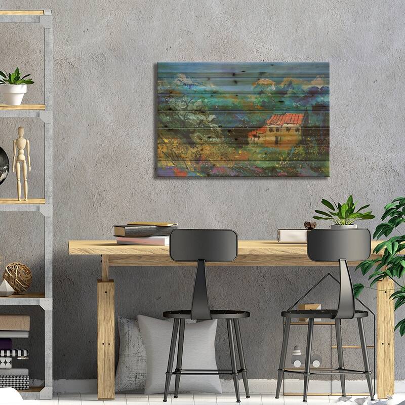 Provence - 54223 Print On Wood by Pol Ledent - Multi-Color