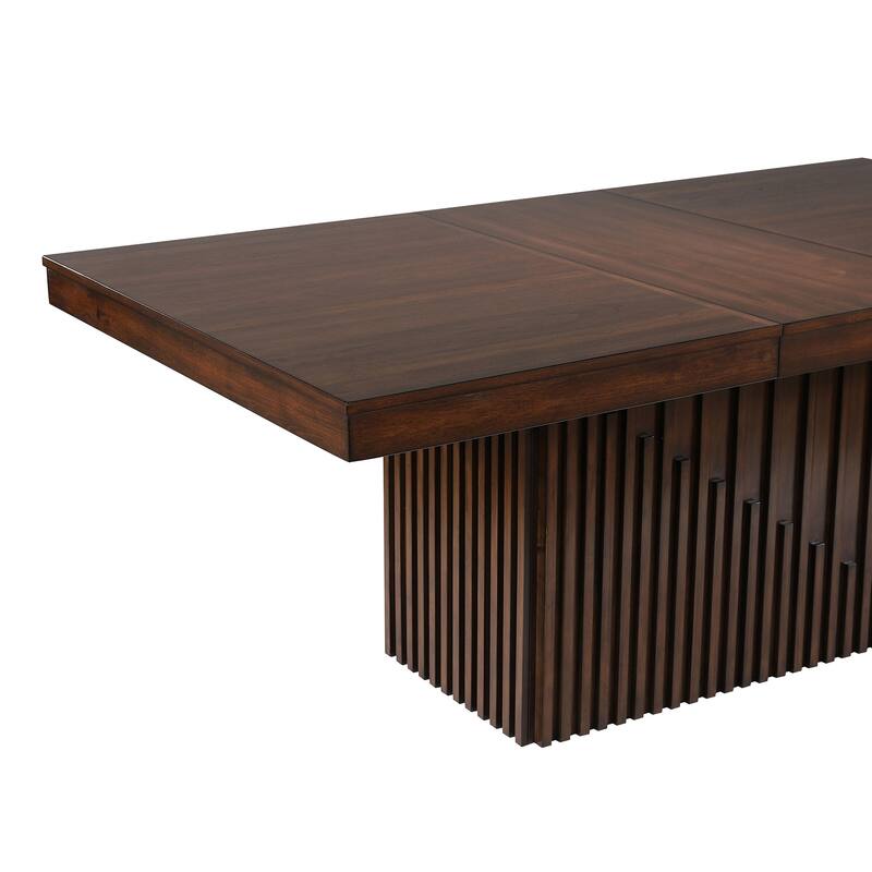 Briarwood 77-inch Extension Leaf Dining Table Mango Oak