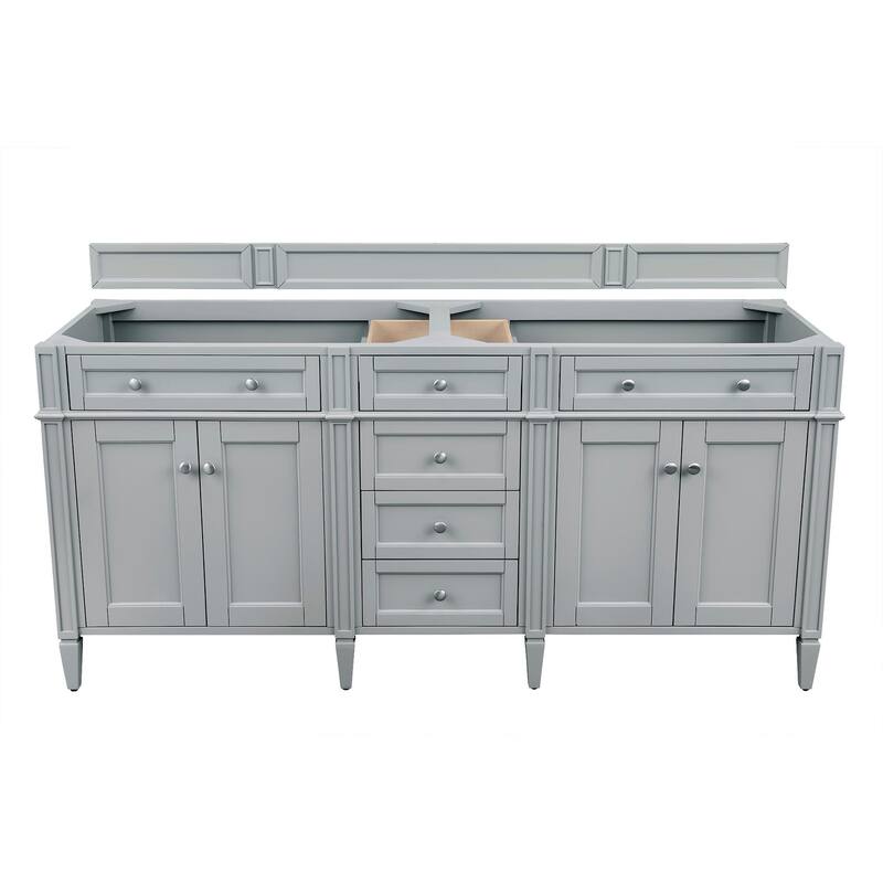 James Martin Vanities 650-V72-M Brittany 72" Free Standing Double - Urban Gray