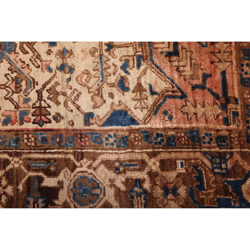 ECARPETGALLERY Hand-knotted Sarabi Salmon Wool Rug - 7'1 x 9'4