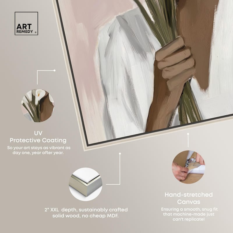 Linea I Canvas by Art Remedy
