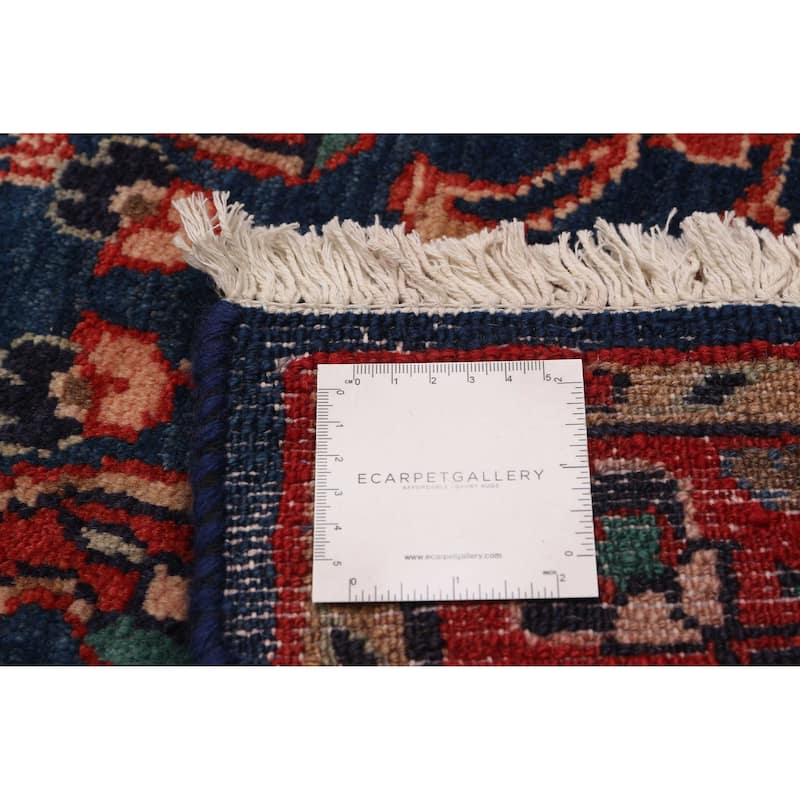 ECARPETGALLERY Hand-knotted Anadol Navy Wool Rug - 3'2 x 10'3