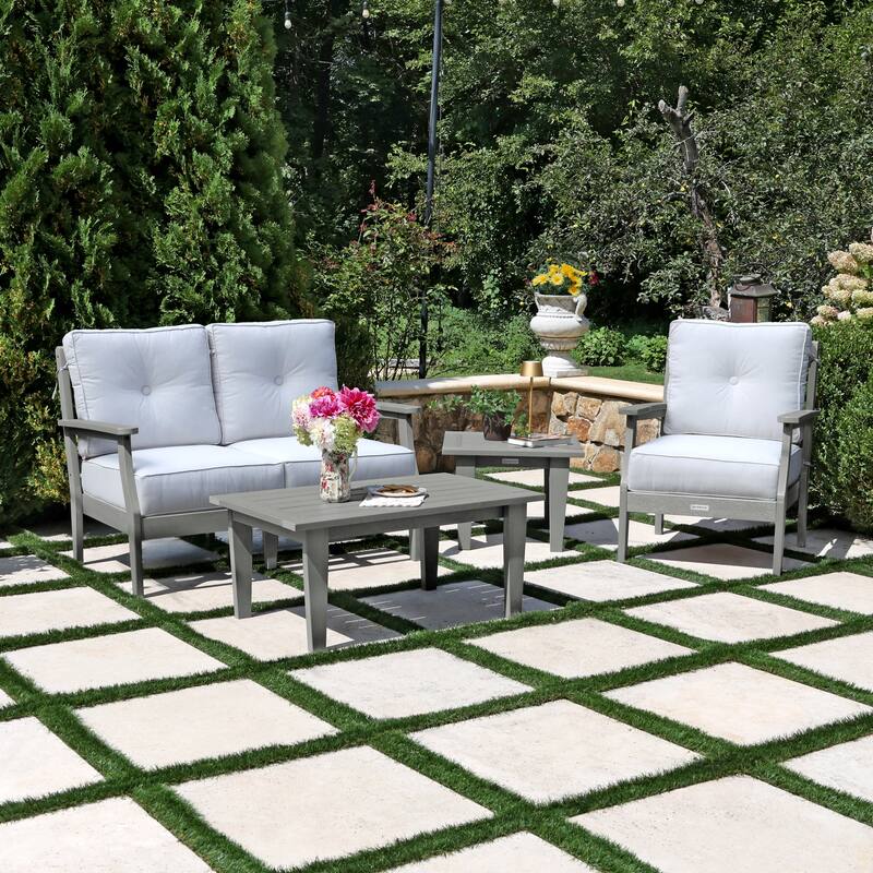 HIGHWOOD Lehigh 4-Piece Deep Seating Set