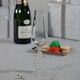 preview thumbnail 4 of 10, Treetop Cheers Glass Champagne Flutes - Holiday Stemware, Set of 4