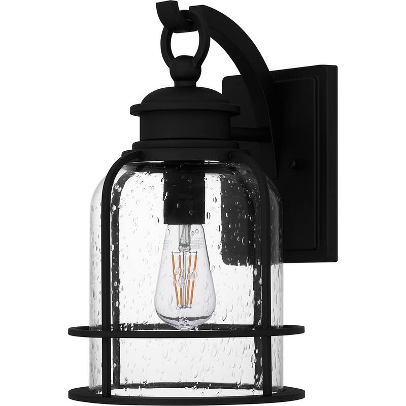 Earth Black One Light Outdoor Wall Mount from the Bowles Collection - Earth Black
