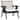 Arnald Cotton Upholstered Occasional Chair, Black/Natural