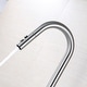 preview thumbnail 40 of 45, Luxier KTS21 Single Handle Pull Down Sprayer Kitchen Faucet