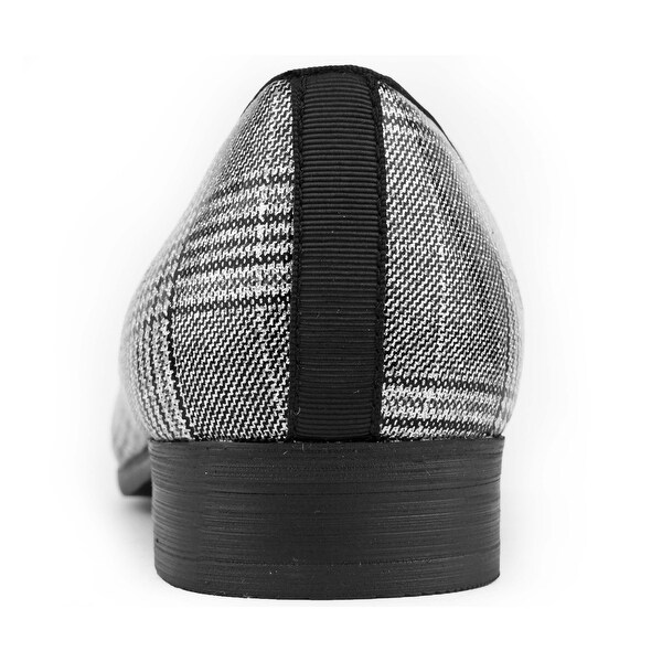 men's plaid oxford shoes