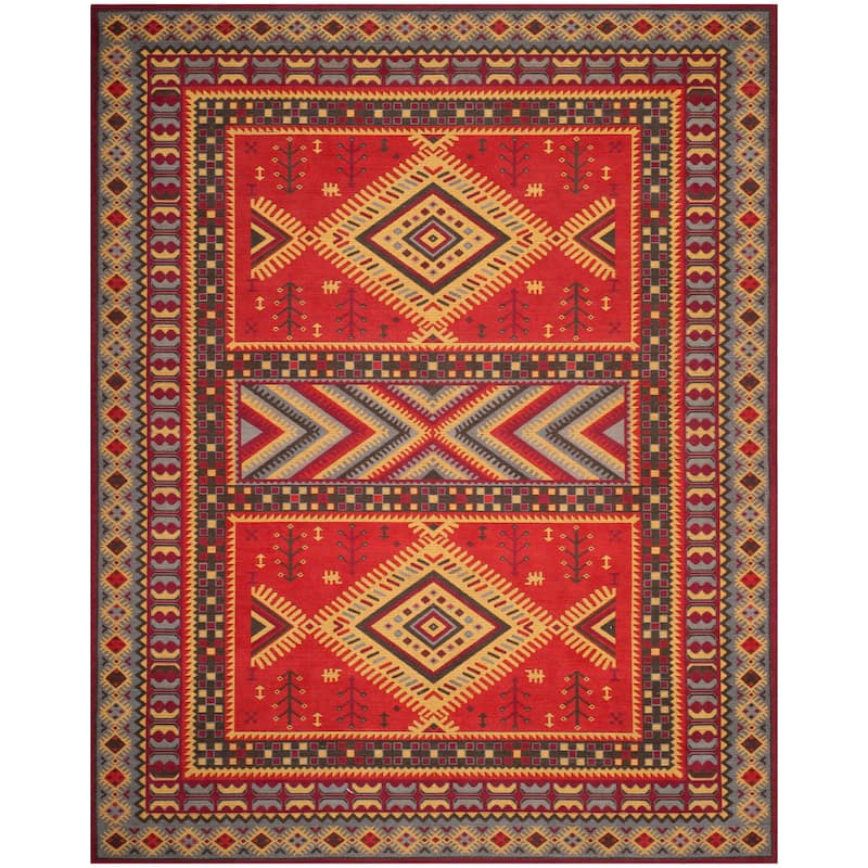 SAFAVIEH Classic Vintage Boho Rozeta Oriental Cotton Rug
