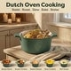 preview thumbnail 2 of 40, Gotham Steel 5QT Dutch Oven Ceramic Nonstick Lightweight Self Basting Lid