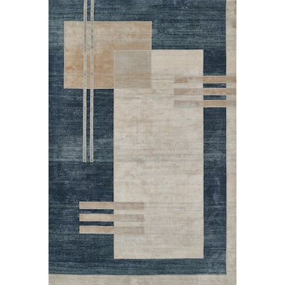 Momeni Edition Polyester Geometric Area Rug