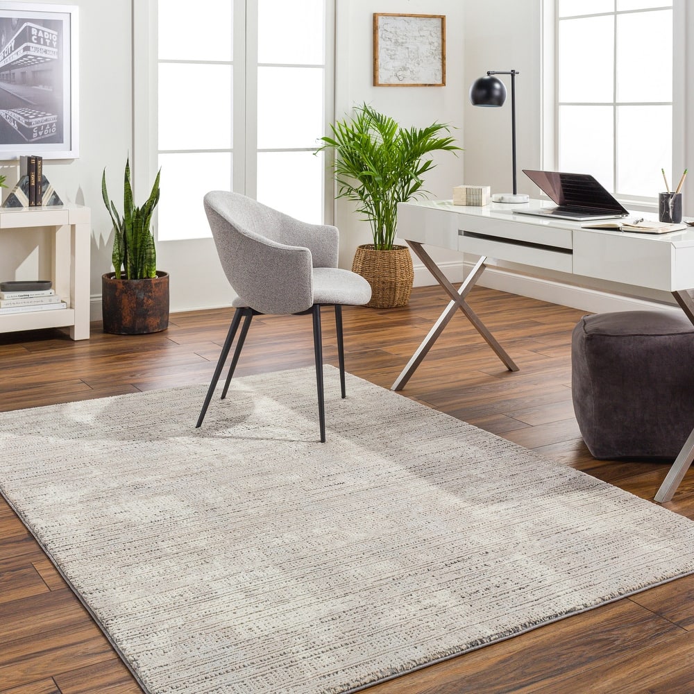 Livabliss Alder Machine Washable Global Striped Area Rug