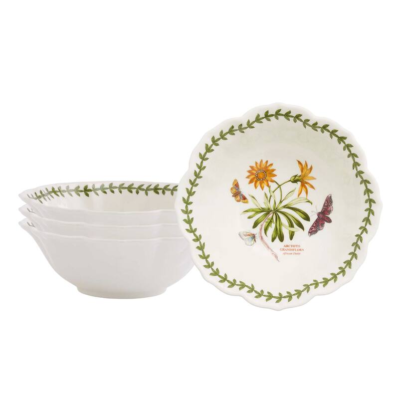 Portmeirion Botanic Garden Lotus 6 in Bowl - 4 Piece