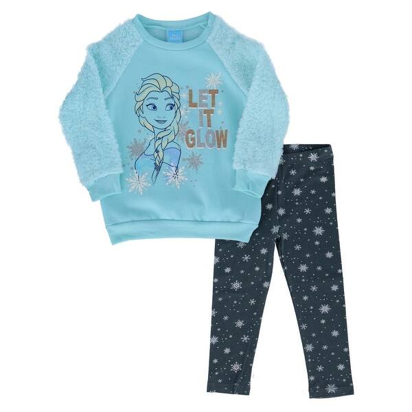 Shop Disney Toddler Girl S Let It Glow Frozen 2 2 Piece Lounge Set