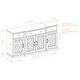 preview thumbnail 10 of 23, Middlebrook Loches Breakfront Fretwork Buffet