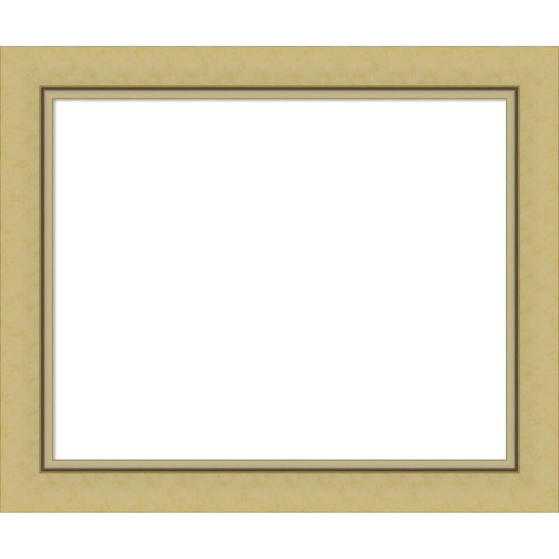 Amanti Art Landon Gold Framed Dry Erase Magnetic Board