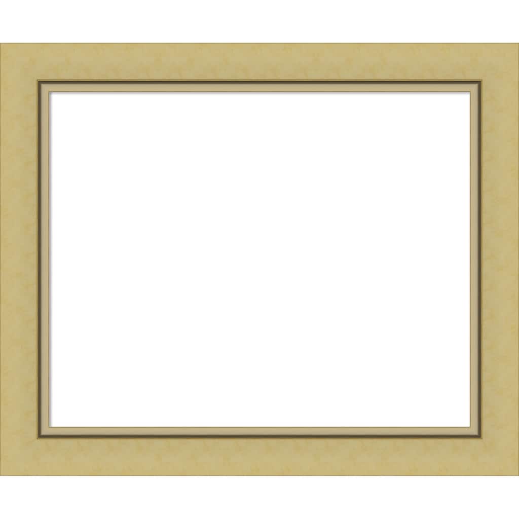 Amanti Art Landon Gold Framed Dry Erase Magnetic Board