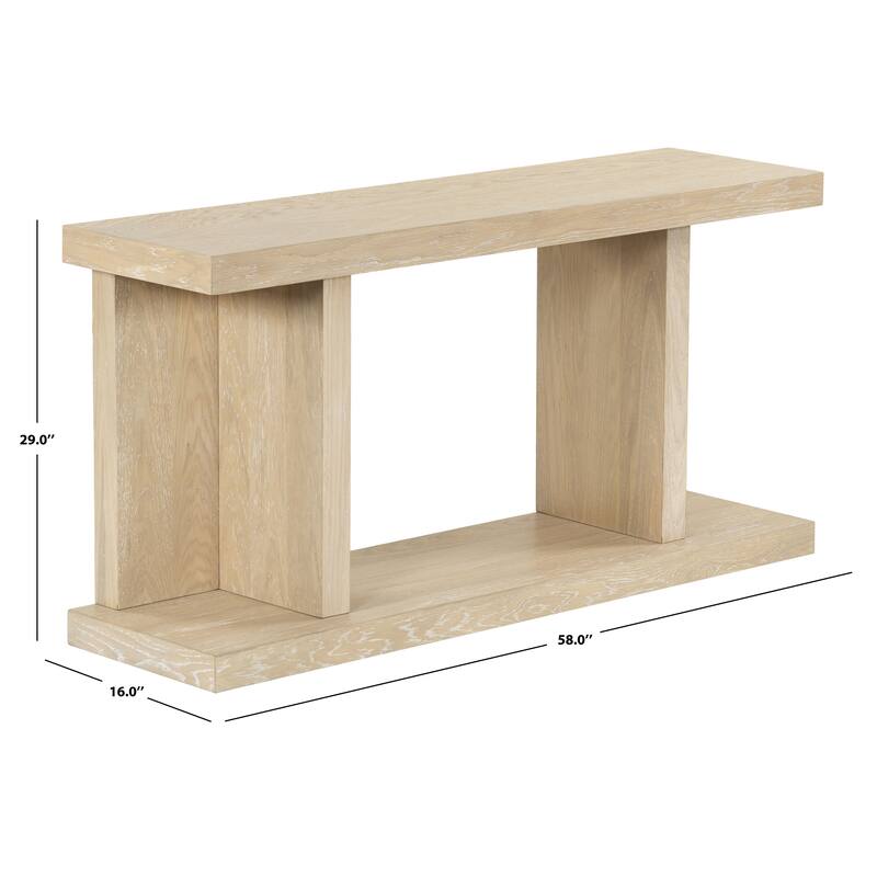 SAFAVIEH Couture Claramay Console Table - 58"W x 16"D x 29"H