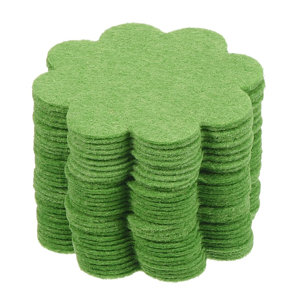 30pcs Plant Pot Hole Pad Nonwoven Flower Bonsai Bottom Soil Mat