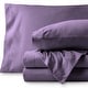 preview thumbnail 47 of 56, Bare Home Organic Cotton Jersey Sheet Set Twin - Lavender